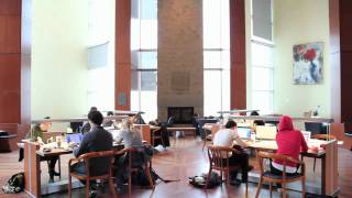 Hospitality Services Tour of Stauffer Library [upl. by Acile]