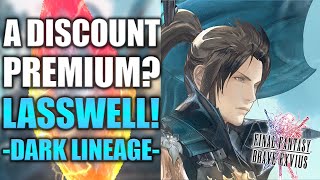 How to Use Lasswell Dark Lineage  Final Fantasy Brave Exvius  Unit Reviews Guides Rotations [upl. by Edwine]