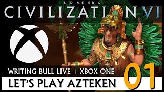 Live Lets Play Civilization VI  XBOX One 01 Deutsch [upl. by Adnical]