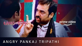 Gangs Of Wasseypur Part 1  Angry Pankaj Tripathi Beats With Chappal  Amazon Prime Video [upl. by Litt]