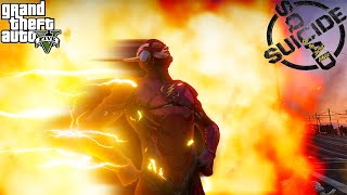 GTA 5  Brainiac Flash  Suicide Squad Kill the Justice League  4K [upl. by Sissel]