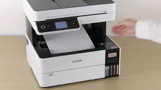 Epson EcoTank ET5170 A4 Colour Inkjet Multifunction Printer C11CJ88401  Setup Guide [upl. by Nealson]