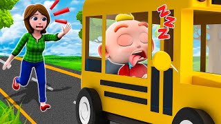 The Wheel On The Bus Song 🚌  BUS Rules For Baby 🚨  NEW✨ Funny Nursery Rhymes For Kids [upl. by Cown]