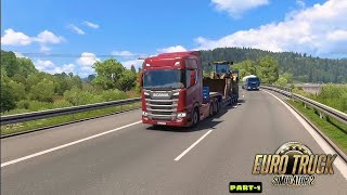 Realistic MercedesBenz ACTROS L 2023 Model Truck Simulator Ultimate Mobile Gameplay [upl. by Harihat]