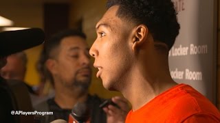 Allonzo Trier amp Rawle Alkins Postgame ASU [upl. by Addiel]