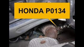 How to Fix HONDA P0134 O2 Sensor Circuit No Activity Detected Bank 1 Sensor 1 [upl. by Ifok]