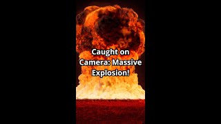 Russian Ammunition Depot Explosion Caught on Camera [upl. by Vaasta88]