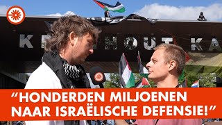 Palestina activisten BEKLIMMEN hoofdkwartier Koninklijke Landmacht [upl. by Siward432]