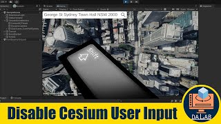 Enable and Disable Cesium User Input in Unity [upl. by Oiluj]