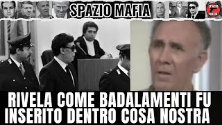 Tommaso Buscetta confessa Badalamenti fu inserito da Cosa Nostra per [upl. by Helban325]