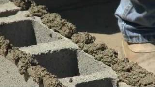 How to Build A Concrete Block Wall [upl. by Shay]