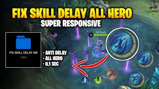 Update ‼ Config ML Fix Skill Delay Hero  Lag Fix Frame Drop  Mobile Legends [upl. by Gelhar]