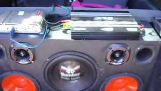 b52 rc755 1400watts 4 de 150rms e brig 2x350rms a 2ohns [upl. by Daas]