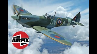 Airfix  172 Supermarine Spitfire MkVc  Complete Build with Instructions [upl. by Ykcul368]