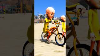 GTA V  SUPER DUCK CHEATED BIKE KID PATLU 😭shorts [upl. by Donegan]