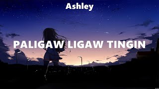 Ashley  Paligaw ligaw Tingin Lyrics Sam Milby Yayoi BenampBen [upl. by Sharity263]