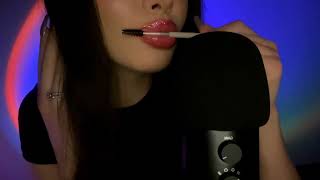 ASMR Spoolie Nibbling👄mouth sounds no talking🍭 [upl. by Nnahgem]