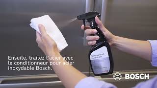 Comment nettoyer lacier inoxydable  Bosch Home Canada [upl. by Nrojb]