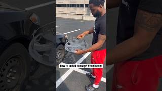 How to install car wheel cover🛞or hubcap [upl. by Arabella]