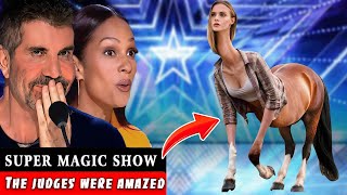 Unbelievable Magic Sacred Riana Stuns Judges with Golden BuzzerWinning Performance  AGT 2024 [upl. by Ynnob]