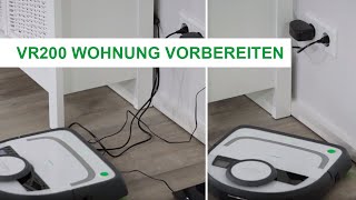 Tipp  VR200 Saugroboter Vorbereitung der Wohnung [upl. by Lusa949]