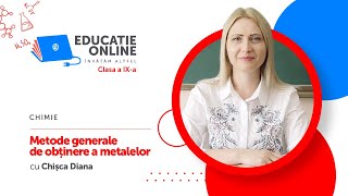 Chimie clasa a IXa Metode generale de obținere a metalelor [upl. by Ahseuqal]