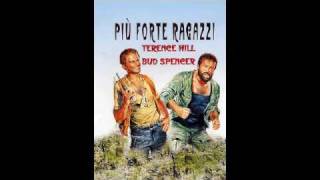 Bud SpencerTerence Hill  Più forte ragazzi  Flying through the air [upl. by Llerrud357]