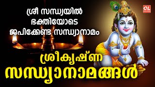 സന്ധ്യാനേരത്ത് കേൾക്കേണ്ട ശ്രീകൃഷ്‌ണ സന്ധ്യാനാമങ്ങൾ  Sreekrishna Sandhyanamam  Sandhyanamam Live [upl. by Cusick]