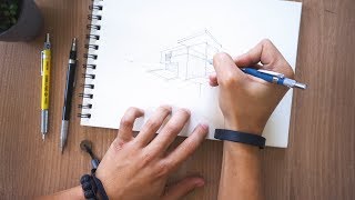 Top 6 Architecture Sketching Techniques [upl. by Palmore]