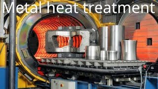 Metal heat treatment hardening tempering Quenching with vacuum furnace [upl. by Ax]