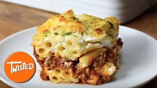 Homemade Cheesy Penne Lasagna  Twisted [upl. by Haianeb]