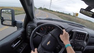 2020 Chevrolet Silverado 2500HD 4WD Custom Crew  POV Test Drive Binaural Audio [upl. by Nomrac]