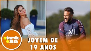 Novo affair Neymar comenta foto de influencer e fãs começam a shippar [upl. by Zeuqcaj]