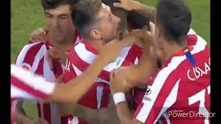 Real Madrid vs Atlético de Madrid gol de vitolo [upl. by Arayk329]