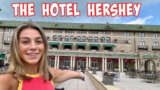 Hotel Hershey Resort amp Room Tour  COMPLETE GUIDE  Hersheypark Hotel [upl. by Channa]