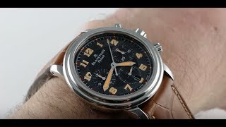 Blancpain Leman Flyback A Toute Vitesse Limited Edition 2185F1130 Luxury Watch Review [upl. by Ehcropal807]