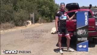 Inno INH305  INH306 Tire Hold Hitch Bike Rack Review amp HowTo Video  ORS Racks Direct [upl. by Jarv627]