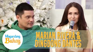 Marian and Dingdong share that they dreamed of working on a movie together  Magandang Buhay [upl. by Sevy]