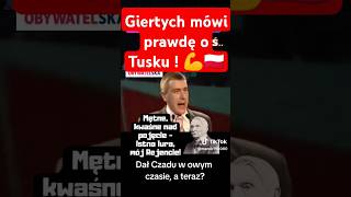 GIERTYCH MA 100 RACJI 👏 💪🤣shorts polityka polish memy [upl. by Leone]