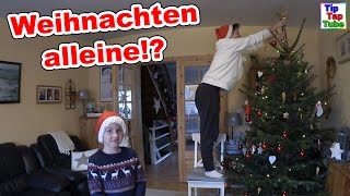 Weihnachten allein zu Haus  Weihnachtsbaum schmücken  TipTapTube VLOG [upl. by Silvain965]