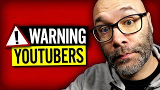 These 4 Things Will Get YOUR YouTube Channel DELETED [upl. by Nnaear806]