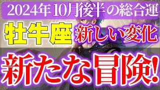 【牡牛座】2024年10月後半人間関係や健康への気配りが幸せへの道を開く [upl. by Karee460]