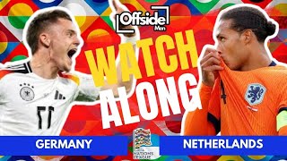 🔴LIVE GERMANY VS NETHERLANDS amp FRANCE VS BELGIUM  UEFA Nations League 202425 Watchalong [upl. by Ijar130]