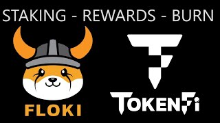 FLOKI Staking Tutorial  Earn TokenFi TOKEN rewards  FLOKI Tokens get Burned [upl. by Ardnuhsor483]