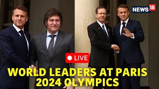 Paris Olympics 2024 Live  World Leaders Attend Paris Olympics 2024 Live  Olympics Opening Ceremony [upl. by Aicenev]