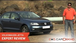 Volkswagen Jetta Diesel MT  Expert Review  CarDekhocom [upl. by Trab]