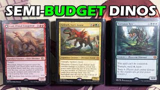 SemiBudget Dinosaur Deck Gishath Commander Magic the Gathering [upl. by Tidwell]