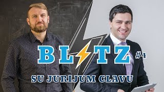 Taupiau buhalterijai ir teisininkui Nereikėjo  Jurijus Clavas  Blitz Interviu 4 [upl. by Nodle]