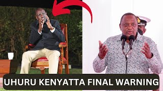 LIVE DO YOU REMEMBER FORMER PRESIDENT LAST WARNING TO KENYANS AT THE LAST SAGANA MEETING [upl. by Suu868]