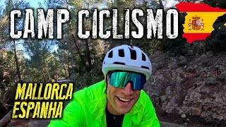 CAMP DE CICLISMO EM MALLORCA  Parte 01 VLOG [upl. by Ahsenahs]